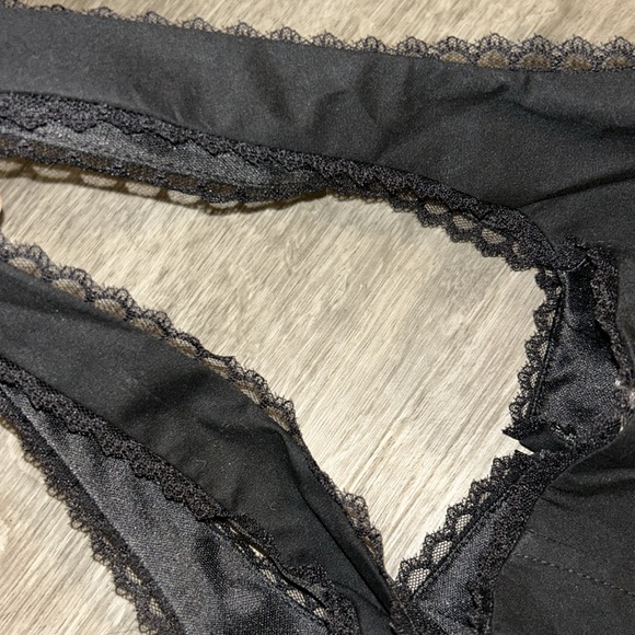 WAYF Lace Trim Stretch Cotton Midi Dress - Picture 6 of 12